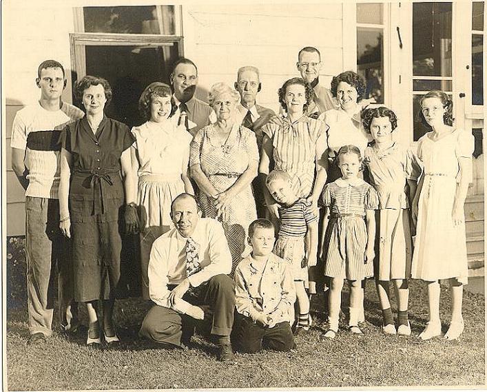 Joseph Julian Hovious and family