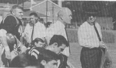 Junie Hovious, standing second from right, as Assistant Coach.